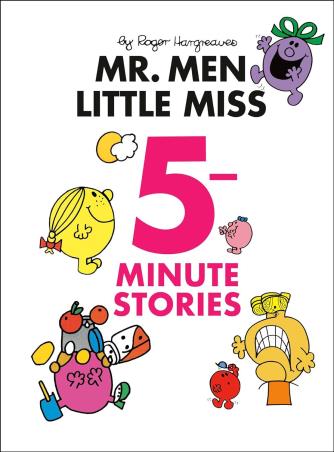 Book cover number 1 for Mr. Men Little Miss 5 - Minute Stories written by Roger Hargreaves published by Grosset & Dunlap