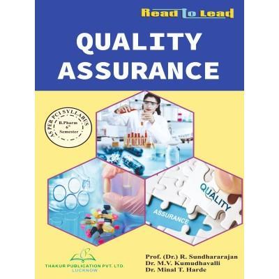 Book cover number 1 for Quality Assurance written by M. V. Kumudhavalli, R. Sundhararajan, Minal T. Harde published by Thakur Publication Pvt. Ltd.