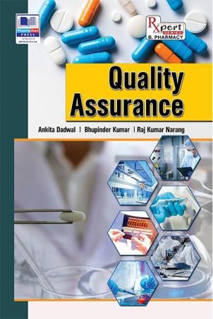 Book cover number 1 for Quality Assurance written by R. K. Narang, Bhupinder Kumar, Ankita Dadwal published by Thakur Publication Pvt. Ltd.