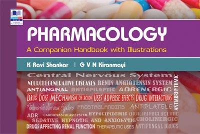 Book cover number 1 for Pharmacology : A Companion Handbook with Illustrations written by K. Ravi. Shankar, G. V. N. Kiranmayi published by PharmaMed Press