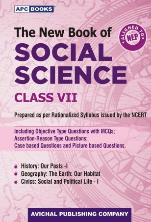 Book cover number 1 for APC The New Book of Social Science Class 7 (NEP) written by B. B. Tayal published by Avichal Publishing Company