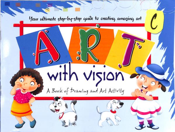 Book cover number 1 for Art With Vision Book C written by NA published by Nalanda Sahitya Sadan