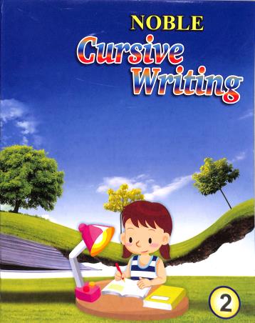 Book cover number 1 for Noble Cursive Writing 2 written by NA published by Nalanda Sahitya Sadan