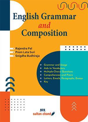 Book cover number 1 for English Grammar And Composition written by Rajendra Pal published by Sultan Chand & Sons (P) Ltd