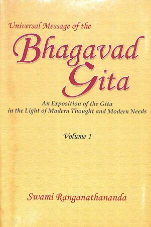 Book cover number 1 for Universal Message Of The Bhagavad Gita Volume- 1 written by Swami Ranganathananda published by Advaita Ashrama