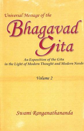 Book cover number 1 for Universal Message Of The Bhagavad Gita Volume- 2 written by Swami Ranganathananda published by Advaita Ashrama