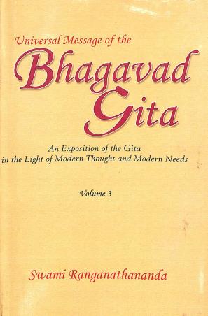 Book cover number 1 for Universal Message Of The Bhagavad Gita Volume- 3 written by Swami Ranganathananda published by Advaita Ashrama