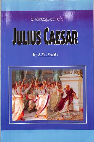 Book cover number 1 for Shakespeare's Julius Caesar (ICSE Examination 2025) written by A. W. Verity published by Inter University Press (P) Ltd.