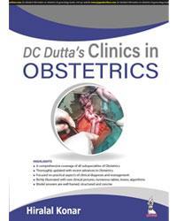 Book cover number 1 for DC Dutta’s Clinics In Obstetrics written by Hiralal Konar published by Jaypee Brothers Medical Publishers (P) Ltd.