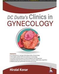Book cover number 1 for DC Dutta’s Clinics In Gynecology written by Hiralal Konar published by Jaypee Brothers Medical Publishers (P) Ltd.