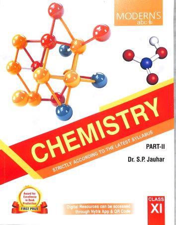 Book cover number 2 for Modern's abc+ Of Chemistry Class 11  (Part 1 & 2) 2024-2025 written by S. P. Jauhar published by Modern Publishers