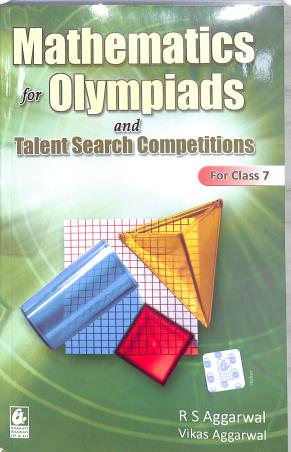 Book cover number 1 for Mathematics for Olympiads And Talent Search Competitions Class 7 written by R. S. Aggarwal, Vikas Aggarwal published by Bharati Bhawan Publishers & Distributors