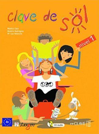 Book cover number 3 for Clave De Sol Nivel 1 (Textbook + Workbook) A1 written by NA published by Langers International Pvt.ltd