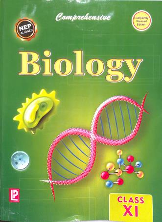 Book cover number 1 for Comprehensive Biology Class 11 (NEP 2020) CBSE written by J. P. Sharma, Pragya Dixit published by Laxmi Publications (P) Ltd.