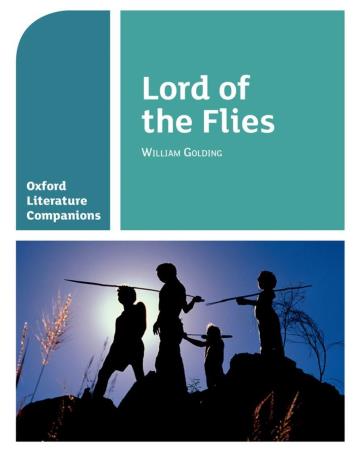 Book cover number 1 for Lord Of The Flies written by William Golding published by Oxford University Press