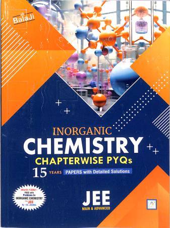 Book cover number 2 for Problems In Inorganic Chemistry For JEE Main & Advanced (Set of 2 Books) 17th Edition written by V. K. Jaiswal published by Shri Balaji Publications