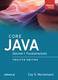Book cover number 1 for Core Java Volume 1 : Fundamentals written by Cay S. Horstmann published by Oracle Press