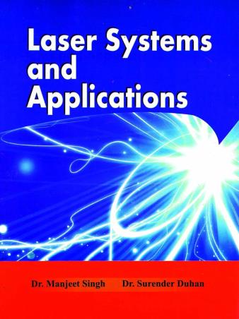 Book cover number 1 for Laser Systems And Applications written by Manjeet Singh, Surender Duhan published by Vayu Education Of India