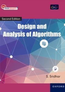 Book cover number 1 for Design And Analysis Of Algorithms written by S. Sridhar published by Oxford University Press