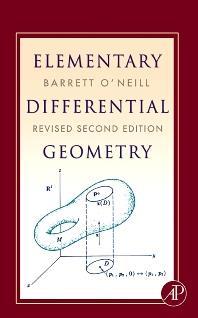 Book cover number 1 for Elementary Differential Geometry written by Barrett O'Neill published by Academic Press