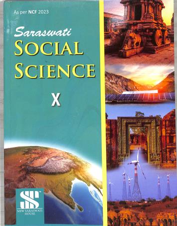Book cover number 1 for Social Science 10 (CBSE) NCF 2023 written by Anita Jain, Mala Aggarwal, S. K. Jha, Dinesh Bhatt published by New Saraswati House (India) Pvt. Ltd.