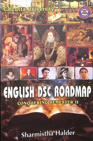 Book cover number 1 for English DSC Roadmap Sem- 2 (C.U) written by Sharmistha Halder published by Debi Book Concern