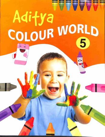 Book cover number 1 for Aditya Colour World 5 written by NA published by S. S. Enterprise