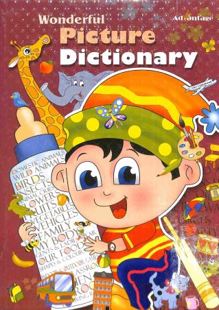 Book cover number 1 for Wonderful Picture Dictionary written by Rita Beri published by Advantage Educational Books
