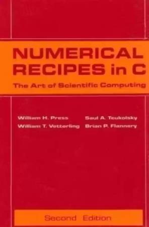 Book cover number 1 for Numerical Recipes In C written by NA published by Foundation Books