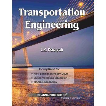 Book cover number 1 for Transportation Engineering written by L. R. Kadiyali published by Khanna Publishers