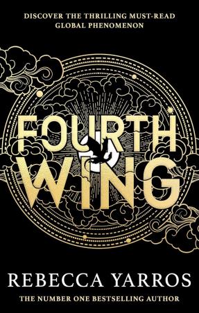 Book cover number 1 for Fourth Wing written by Rebecca Yarros published by Little, Brown Book