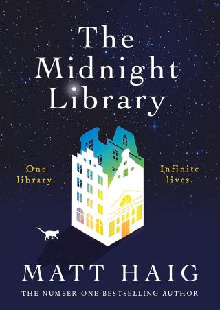 Book cover number 1 for The Midnight Library written by Matt Haig published by Canongate Books