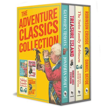 Book cover number 1 for The Adventure Classics Collection (Set of 4 Books) written by Various published by Fingerprint Publishing