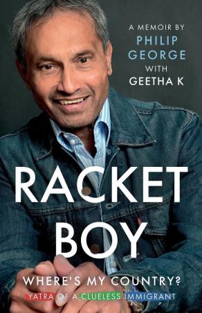 Book cover number 1 for Racket Boy - Where's My Country ? written by Philip George, Geetha K published by Raay Media