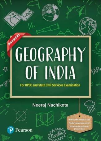 Book cover number 1 for Geography Of India written by Neeraj Nachiketa published by Pearson Education