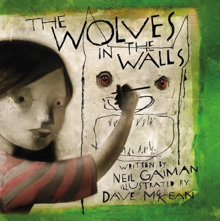 Book cover number 1 for The Wolves In The Walls written by Neil Gaiman published by Bloomsbury Publishing