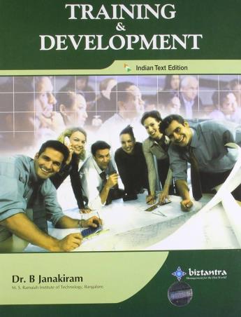 Book cover number 1 for Training And Development written by B. Janakiraman published by Dreamtech Press