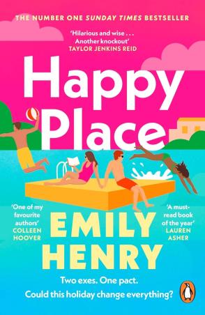 Book cover number 1 for Happy Place written by Emily Henry published by Penguin Books