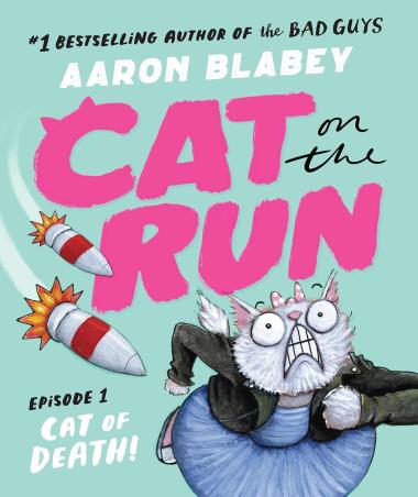 Book cover number 1 for Cat On The Run written by Aaron Blabey published by Penguin Books
