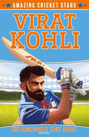 Book cover number 1 for Virat Kohli written by Clive Gifford published by Red Shed