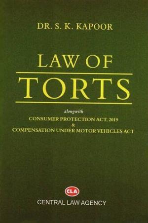 Book cover number 1 for Law Of Torts written by S. K. Kapoor published by Central Law Agency