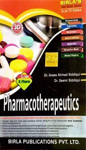 Book cover number 1 for Pharmacotherapeutics written by Anees Ahmad Siddiqui published by Birla Publications Pvt Ltd