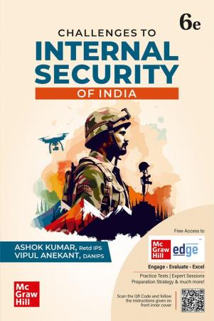 Book cover number 1 for Challenges To Internal Security written by Ashok Kumar, Vipul Anekant published by McGraw Hill Education Private Limited