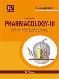 Book cover number 1 for A Text Book Of Pharmacology -3 (For B.Pharmacy Semester 6) written by Madan Kaushik published by S. Vikas And Company (Medical Publishers)