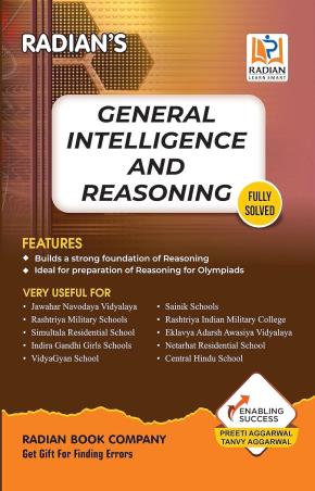 Book cover number 1 for Radian's General Intelligence And Reasoning written by Preeti Aggarwal, Tanvy Aggarwal published by Radian Book Company