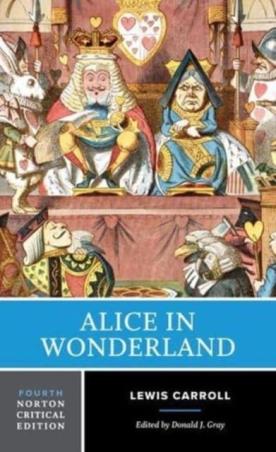 Book cover number 1 for Alice In Wonderland written by Lewis Carroll published by W. W. Norton & Company