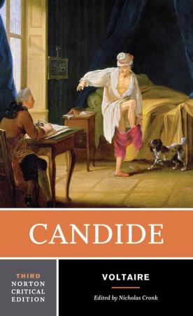 Book cover number 1 for Candide written by Voltaire Voltaire published by W. W. Norton & Company
