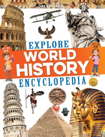 Book cover number 1 for Explore World History Encyclopedia written by NA published by Dreamland Publications