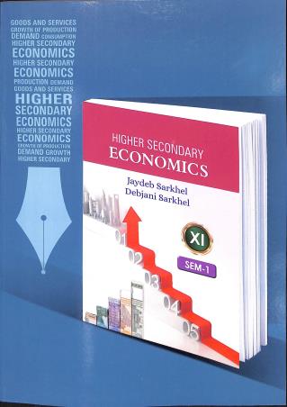 Book cover number 1 for Higher Secondary Economics Class 11 Semester 1 written by Jaydeb Sarkhel published by New Book Syndicate