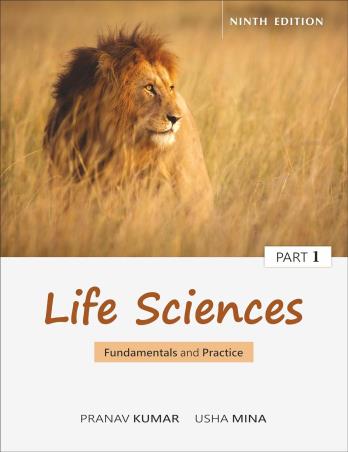 Book cover number 1 for Life Sciences : Fundamentals And Practice (Part 1) written by Usha Mina, Pranav Kumar published by Pathfinder Publication